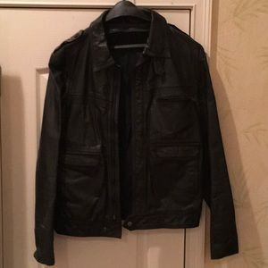 Vintage men’s leather jacket